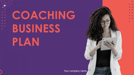 Coaching Business Plan Powerpoint Presentation Slides