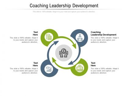 Coaching leadership development ppt powerpoint presentation infographic template graphics pictures cpb