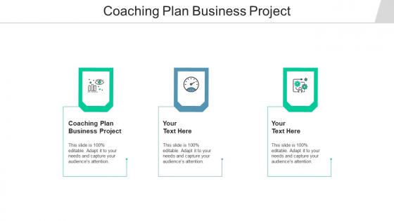 Coaching plan business project ppt powerpoint presentation icon slideshow cpb
