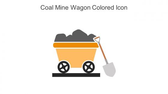 Coal Mine Wagon Colored Icon In Powerpoint Pptx Png And Editable Eps Format