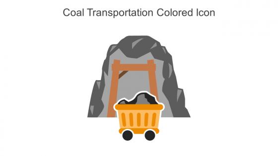 Coal Transportation Colored Icon In Powerpoint Pptx Png And Editable Eps Format