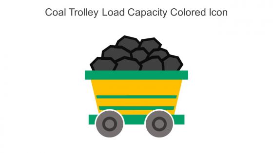 Coal Trolley Load Capacity Colored Icon In Powerpoint Pptx Png And Editable Eps Format