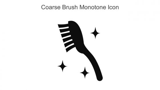 Coarse Brush Monotone Icon In Powerpoint Pptx Png And Editable Eps Format