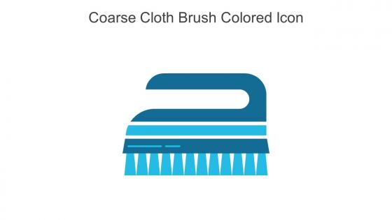 Coarse Cloth Brush Colored Icon In Powerpoint Pptx Png And Editable Eps Format