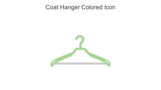 Coat Hanger Colored Icon In Powerpoint Pptx Png And Editable Eps Format