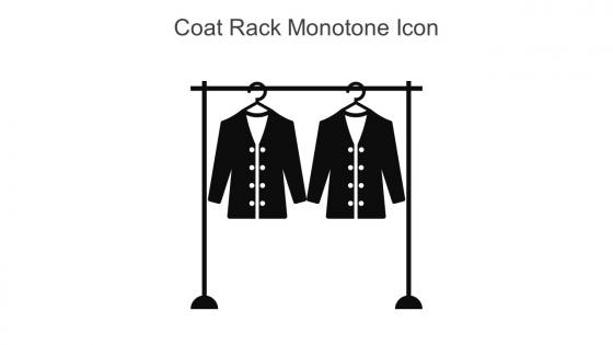 Coat Rack Monotone Icon In Powerpoint Pptx Png And Editable Eps Format