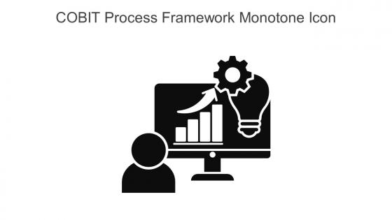 COBIT Process Framework Monotone Icon In Powerpoint Pptx Png And Editable Eps Format