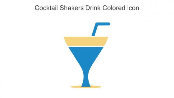 Cocktail Shakers Drink Colored Icon In Powerpoint Pptx Png And Editable Eps Format
