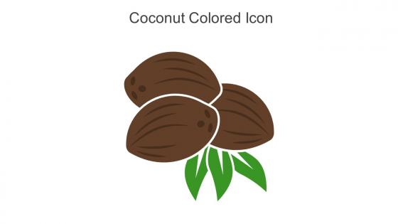Coconut Colored Icon In Powerpoint Pptx Png And Editable Eps Format