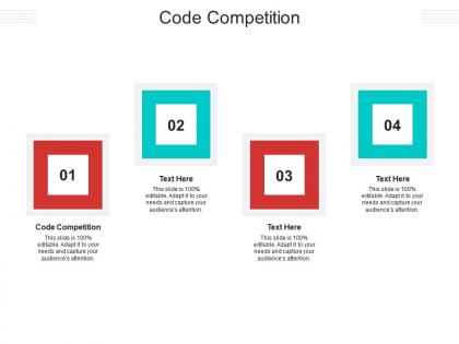 Code competition ppt powerpoint presentation summary graphics tutorials cpb