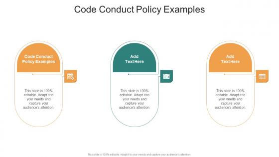 Code Conduct Policy Examples In Powerpoint And Google Slides Cpb