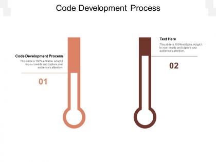 Code development process ppt powerpoint presentation icon background image cpb