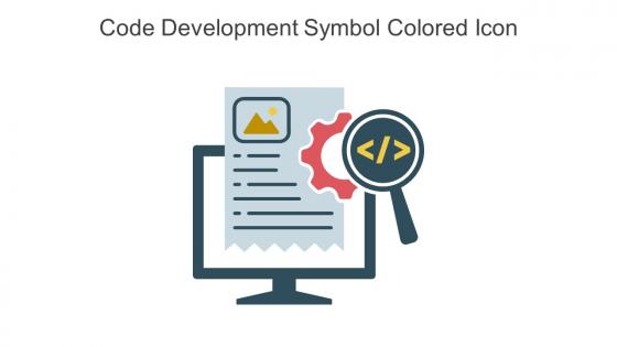 Code Development Symbol Colored Icon In Powerpoint Pptx Png And Editable Eps Format