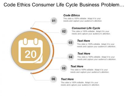 Code ethics consumer life cycle business problem solving cpb