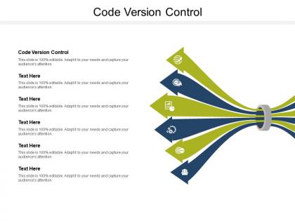 Code version control ppt powerpoint presentation ideas templates cpb