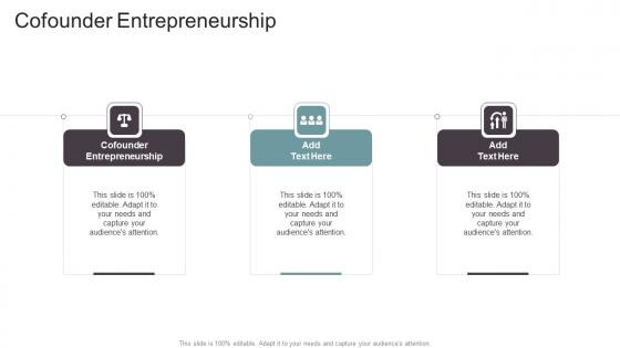 Cofounder Entrepreneurship In Powerpoint And Google Slides Cpb