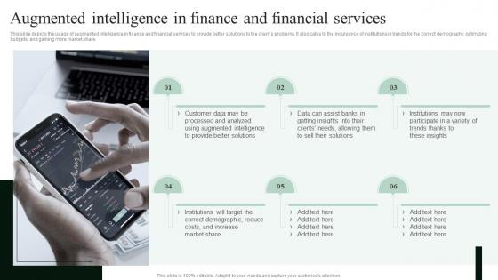 Cognitive Augmentation Augmented Intelligence In Finance And Financial Services