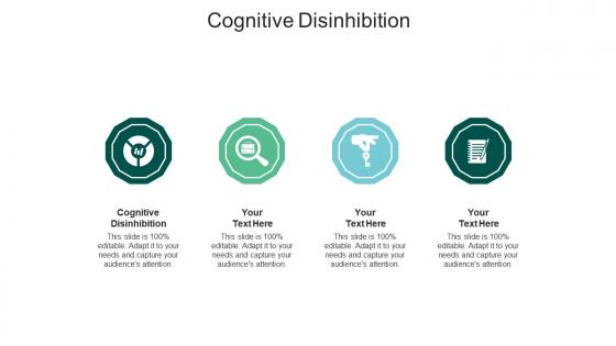 Cognitive disinhibition ppt powerpoint presentation summary background image cpb