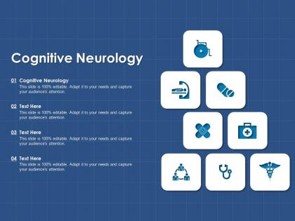 Cognitive neurology ppt powerpoint presentation slides