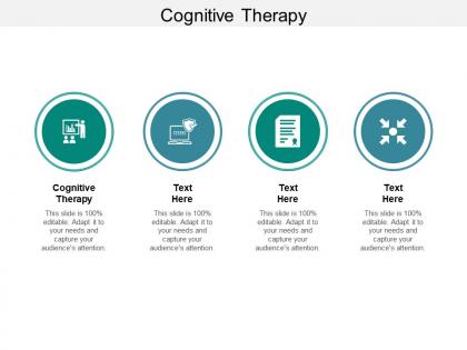 Cognitive therapy ppt powerpoint presentation infographic template picture cpb
