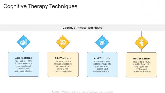 Cognitive Therapy Techniques In Powerpoint And Google Slides Cpb