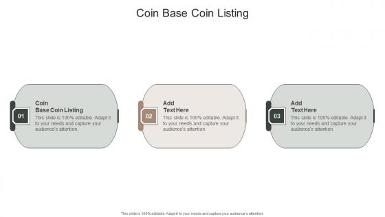 Coin Base Coin Listing In Powerpoint And Google Slides Cpb