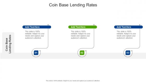 Coin Base Lending Rates In Powerpoint And Google Slides Cpb