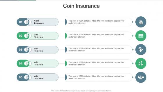 Coin Insurance In Powerpoint And Google Slides Cpb