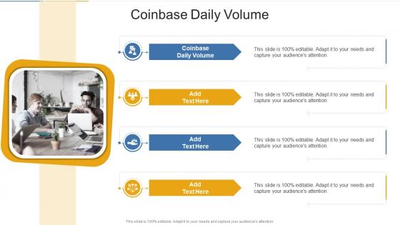 Coinbase Daily Volume In Powerpoint And Google Slides Cpb