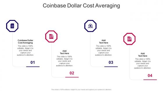 Coinbase Dollar Cost Averaging In Powerpoint And Google Slides Cpb