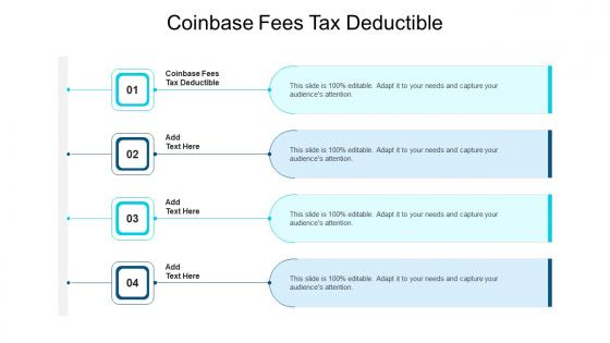 Coinbase Fees Tax Deductible In Powerpoint And Google Slides Cpb