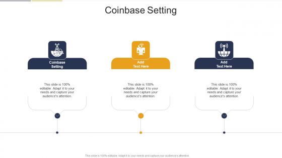 Coinbase Setting In Powerpoint And Google Slides Cpb