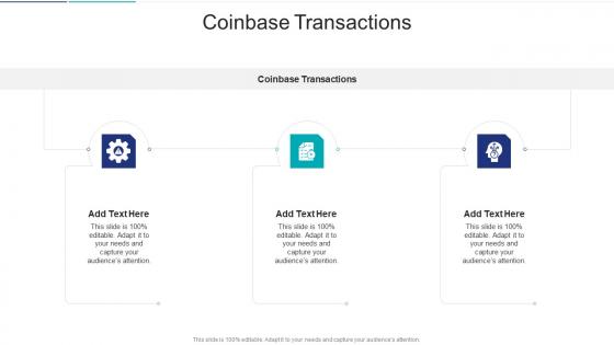Coinbase Transactions In Powerpoint And Google Slides Cpb