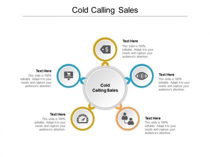 Cold calling sales ppt powerpoint presentation layouts icon cpb