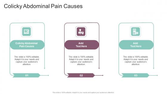 Colicky Abdominal Pain Causes In Powerpoint And Google Slides Cpb