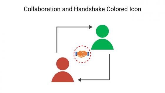 Collaboration And Handshake Colored Icon In Powerpoint Pptx Png And Editable Eps Format