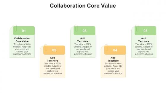 Collaboration Core Value In Powerpoint And Google Slides Cpb