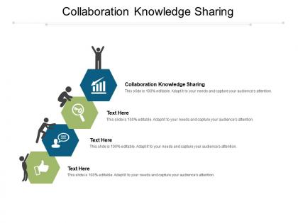 Collaboration knowledge sharing ppt powerpoint presentation icon cpb