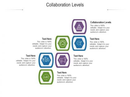 Collaboration levels ppt powerpoint presentation outline graphics tutorials cpb