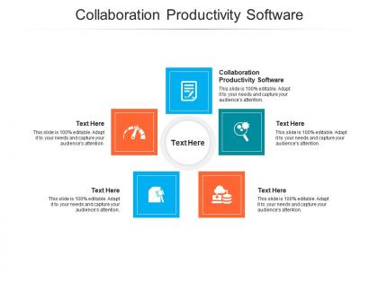 Collaboration productivity software ppt powerpoint presentation outline visuals cpb