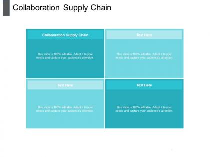 Collaboration supply chain ppt powerpoint presentation show background image cpb