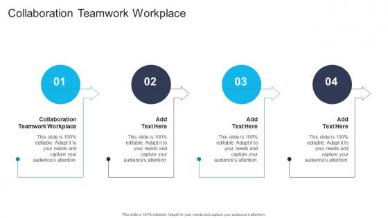 Collaboration Teamwork Workplace In Powerpoint And Google Slides Cpb