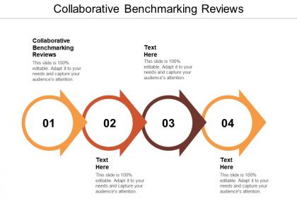 Collaborative benchmarking reviews ppt powerpoint presentation model vector cpb