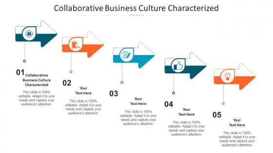 Collaborative Business Culture Characterized Ppt Powerpoint Presentation Icon Cpb