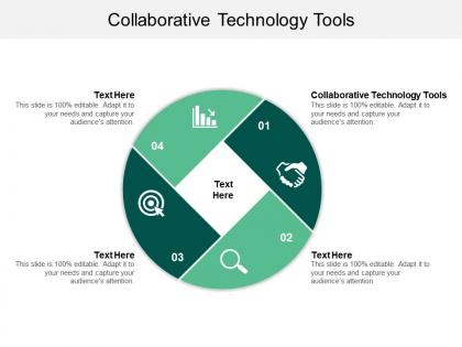 Collaborative technology tools ppt powerpoint presentation slides infographics cpb