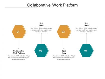 Collaborative work platform ppt powerpoint presentation pictures template cpb