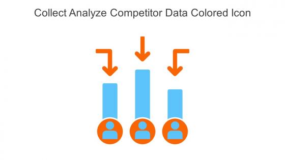 Collect Analyze Competitor Data Colored Icon In Powerpoint Pptx Png And Editable Eps Format