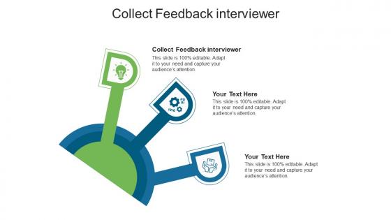 Collect feedback interviewer ppt powerpoint presentation pictures model cpb