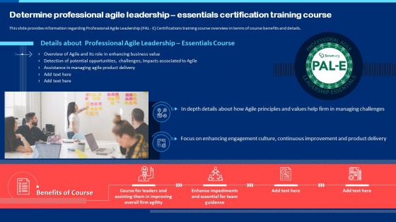 Collection Of Scrum Certificates Determine Professional Agile Leadership Essentials Certification Training