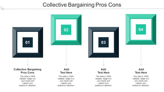 Collective Bargaining Pros Cons Ppt Powerpoint Presentation Infographic Slides Cpb